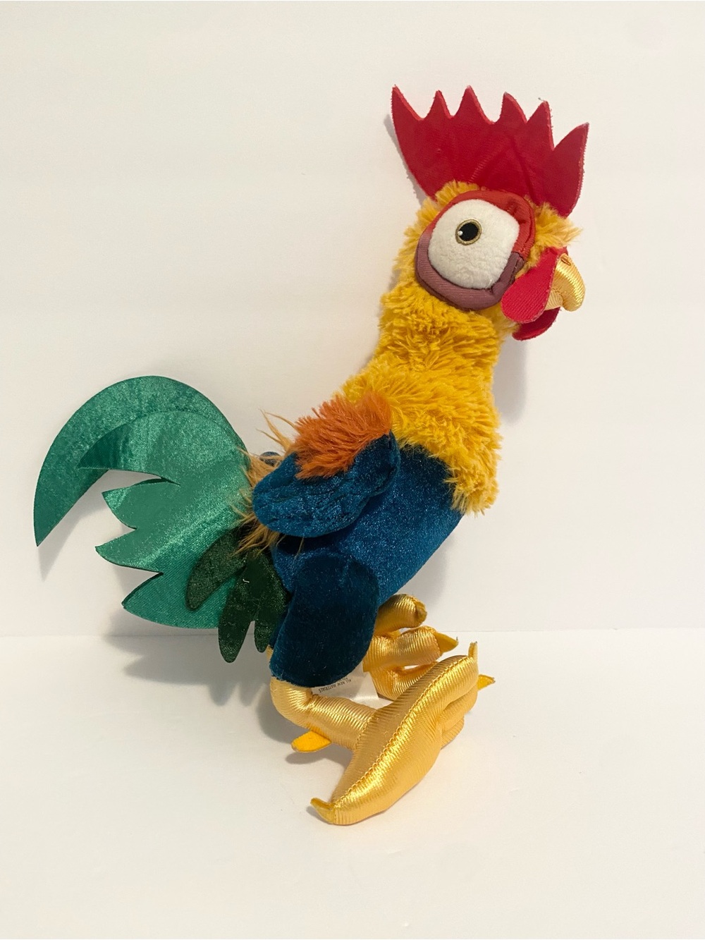 Disney Store Hei Hei Rooster Chicken Moana Plush Soft Toy Stuffed Animal Toy 11”